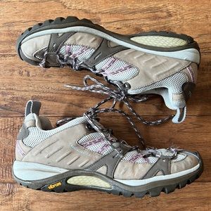 Merrell Siren Sport Hiking Trail Running Shoes Elephant Pink Size 7.5 Like New!